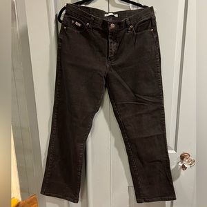 Lee vintage black relaxed fit size 10 women’s jeans